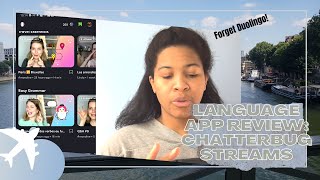 Language Learning App Review Chatterbug Streams [upl. by Tebasile]