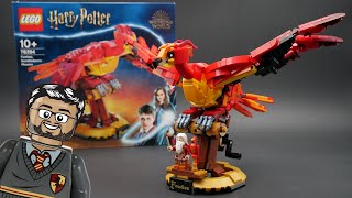 TEST  LEGO HARRY POTTER 76394  Fumseck le phénix de Dumbledore [upl. by Sokem]