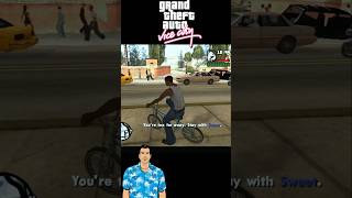 BICYCLE Driving Gta San Andreas  gta grandtheftauto gta5 gaming gtav gtaonline shorts [upl. by Lyrem]