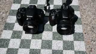 d5200 vs 650D vs 700d مقارنه بين نيكون ٥٢٠٠د و كانون د٧٠٠ [upl. by Aihcrop507]