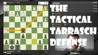 The tactical Tarrasch Defense [upl. by Engen]