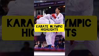 KARATE OLYMPIC HIGHLIGHTS karate martialarts shorts [upl. by Zobe662]