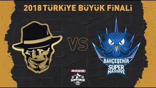 2018 Türkiye Büyük Finali Royal Bandits  RB  vs Bahçeşehir SuperMassive  SUP [upl. by Pulchia278]