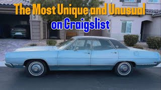 15 The Most Unique and Unusual Classic Cars on Craigslist Under 10000  Sale by Owner [upl. by Milan207]