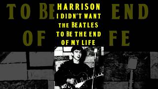 George Harrison I Didnt Want The Beatles To Be The End Of My Life [upl. by Eadie]