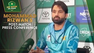 Mohammad Rizwans PostMatch Press Conference  Pakistan vs Australia 3rd T20I  PCB  MA2A [upl. by Fenner]