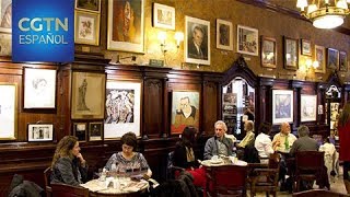 Café histórico y emblemático de Buenos Aires  El Café “Tortoni” [upl. by Lezti]