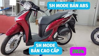 Sh mode 2024 phiên bản cao cấp phanh ABS màu đỏ Review báo giá Sh mode 2024 shmode2024 [upl. by Torrie]