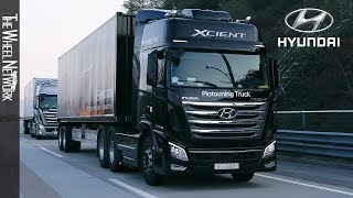 Hyundai Xcient 40Ton Platooning Truck [upl. by Jule821]