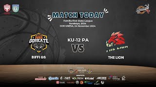 BIFFI GS VS THE LION  KU 12 PA  FFS LEAGUE 2024 [upl. by Waers]