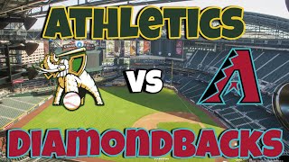 Oakland Athletics vs Arizona Diamondbacks  Live Play by Play and Reactions [upl. by Alliuqa]