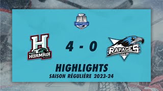 Anglet Hormadi 40 Rapaces de Gap  Highlights  Synerglace Ligue Magnus 2324 [upl. by Berl]