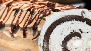 Bûche nutella chocolat meringue [upl. by Navert]