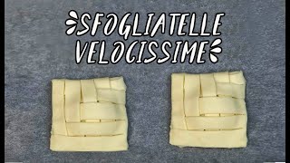 SFOGIATELLE VELOCISSIME CON CREMA PASTICCERA E NUTELLA ricetta facile [upl. by Mae]