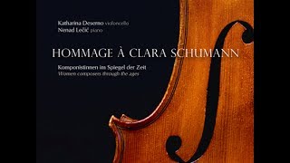 Clara Schumann quotDrei Romanzen op 22 I Andante moltoquot [upl. by Akimehs]