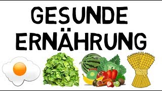 Gesunde Ernährung 10 Regeln DGE [upl. by Ahsimot285]