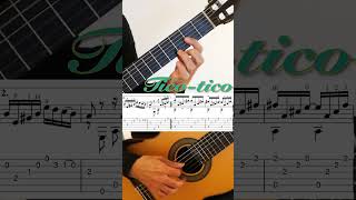 Ticotico no fuba Arrangement for Guitar [upl. by Annaihr]