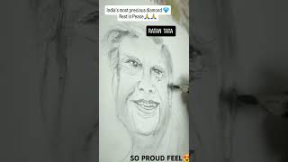 Ratan Tata RIP drawing [upl. by Latsryk]