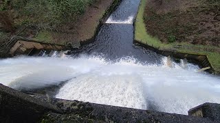 dam overflowing reservoir walk 2023 [upl. by Kcod]