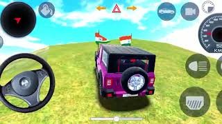 Dollar Song Modified 😈 Mahindra Thar  Indian Car Simulator 3D  Car Game 3D [upl. by Dahl883]