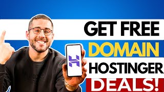 How To Get Free Domain From Hostinger [upl. by Eednak]