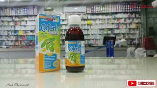 Coferb plus syrup uses in Urdu  Ivey leaf extract syrup  for mucus cough dry cough [upl. by Morell214]