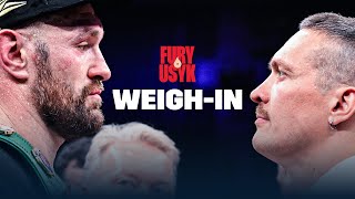 LIVE Tyson Fury vs Oleksandr Usyk  WeighIn  Ring of Fire  DAZN [upl. by Abate]