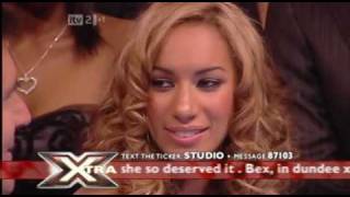 Leona Lewis Xtra Factor Final  Winning Interview with Simon Cowell [upl. by Anyehs355]