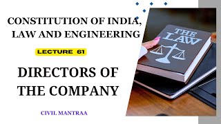 L61 Directors of the company and Its duties [upl. by Filip962]
