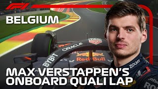 Max Verstappens Qualifying Lap  2024 Belgian Grand Prix  Pirelli [upl. by Soisinoid]