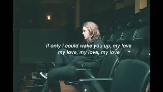 Lewis Capaldi Hold me while you wait lyrics [upl. by Neztnaj]