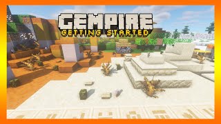 gempire how to start a survival world tutorial [upl. by Euqinna200]