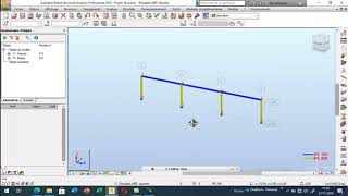 Charge roulante  Robot Structural Analysis Professional [upl. by Thgiwd128]