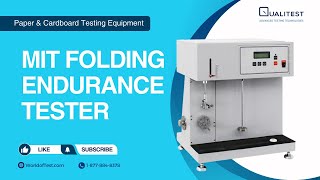 MIT Folding Endurance Tester [upl. by Lunsford]