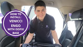 HOW TO INSTALL  Venicci Engo With Isofix Base [upl. by Llenaj]