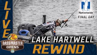 2020 Bassprocom Bassmaster OPENS LIVE LAKE HARTWELL FINAL DAY [upl. by Virgin]