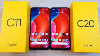 REALME C11 VS REALME C20  КОГДА ОТЛИЧИЙ ПОЧТИ НЕТ ПОЛНОЕ СРАВНЕНИЕ [upl. by Maag]