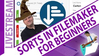 Sorting in Claris FileMaker for Beginners [upl. by Danby]