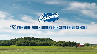 To Everyone Who’s Hungry For Something Special  Culver’s® [upl. by Asserac]