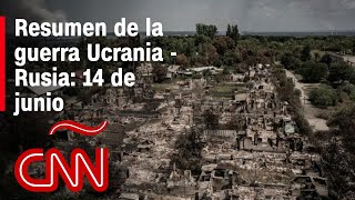 Resumen en video de la guerra Ucrania  Rusia 14 de junio [upl. by Kalmick360]