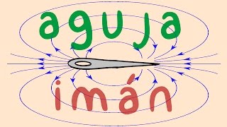 Distinguir Aguja Imantada Experimento con el Magnetismo [upl. by Chellman]