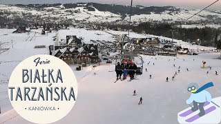 Białka Tatrzańska  Kaniówka  narty styczeń 2022 ⛷️ [upl. by Gavini]