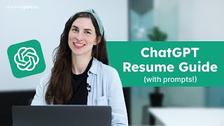 How to Write a Resume with ChatGPT with prompts [upl. by Ajim]