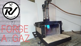 FABRICATION FORGE A GAZ DIY 2 [upl. by Chimene901]