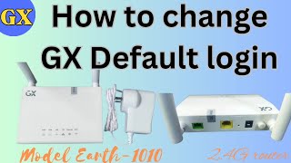 GX router Lan ipchange [upl. by Jammie]