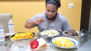 4 Course Meal Mukbang [upl. by Kass]