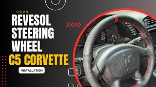 Revesol Steering Wheel Install 2001 Corvette [upl. by Nahtanhoj99]