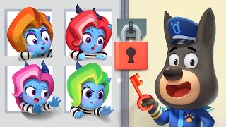 Antels Rescue Mission  Police Cartoon  Funny Cartoon  Kids Cartoon  Sheriff Labrador  BabyBus [upl. by Laban592]