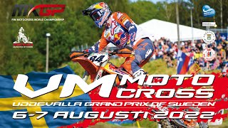 MXGP Uddevalla VM Motocross 67 augusti 2022 [upl. by Dearden]