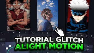 🚨SEM ENRROLAÇÃOCOMO FAZER EFEITO GLITCH NO ALIGHT MOTION [upl. by Soalokin]